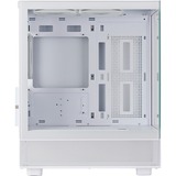 SilverStone  mini tower behuizing Wit | 2x USB-A | 1x USB-C | RGB | Window