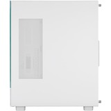 SilverStone  mini tower behuizing Wit | 2x USB-A | 1x USB-C | RGB | Window