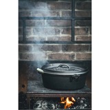 The Windmill Dutch Oven 6 Qt zonder pootjes kookpan Zwart, Ø 31,5 cm | 5.9 liter