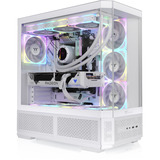 Thermaltake View 370 TG ARGB Snow midi tower behuizing Wit | 2x USB-A | 1x USB-C | RGB | Tempered Glass
