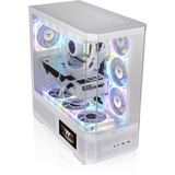 Thermaltake View 370 TG ARGB Snow midi tower behuizing Wit | 2x USB-A | 1x USB-C | RGB | Tempered Glass