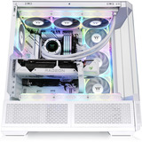 Thermaltake View 370 TG ARGB Snow midi tower behuizing Wit | 2x USB-A | 1x USB-C | RGB | Tempered Glass