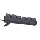 Trust GXT 864 Cada Compact mechanisch TKL-gamingtoetsenbord Zwart, US lay-out (QWERTY), Huano Brown, RGB