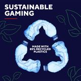 Trust GXT 864 Cada Compact mechanisch TKL-gamingtoetsenbord, gaming toetsenbord Zwart, US lay-out, Huano Brown, RGB