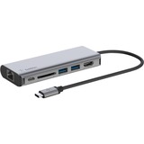 CONNECT Meerpoorts 6-in-1 USB-C hub dockingstation