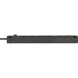 Brennenstuhl Bremounta stekkerdoos 5-voudig met 2 USB C-laadcontactdozen Zwart, 5x stekker, 2x USB-C, 2x USB C