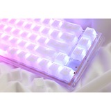 Ducky One 3 SF Aura White RGB mechanisch toetsenbord Wit, US lay-out (QWERTY), Cherry MX Brown, 65%, ABS Double Shot, hot swap