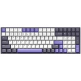 Iqunix F97 Lavandin Wireless Mechanical Keyboard Lavendel, US lay-out (QWERTY), Cherry MX Brown, 96%, RGB leds, Hot-swappable, PBT, 2.4GHz | Bluetooth 5.1 | USB-C