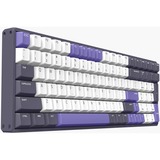 Iqunix F97 Lavandin Wireless Mechanical Keyboard Lavendel, US lay-out (QWERTY), Cherry MX Brown, 96%, RGB leds, Hot-swappable, PBT, 2.4GHz | Bluetooth 5.1 | USB-C