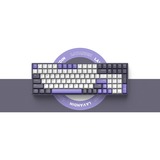 Iqunix F97 Lavandin Wireless Mechanical Keyboard Lavendel, US lay-out (QWERTY), Cherry MX Brown, 96%, RGB leds, Hot-swappable, PBT, 2.4GHz | Bluetooth 5.1 | USB-C