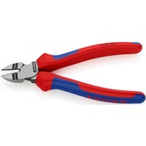 KNIPEX Afstrip-zijsnijtang 14 22 160 kniptang Rood/blauw, Lengte 160mm, VDE-getest