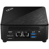 MSI Cubi 5 12M-001BEU barebone Zwart | Core i7-1255U | Iris Xe Graphics