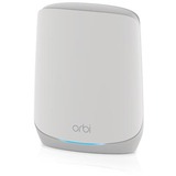 Netgear Orbi RBS760 Tri-band Mesh WiFi 6 Systeem Satelliet mesh access point Wit, Dekking tot 125 m²