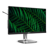 Philips 24B2G5301 23.8" monitor Zilver/zwart, VGA, HDMI, DisplayPort, USB-C, LAN, Audio, 100 Hz