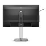 Philips 24B2G5301 23.8" monitor Zilver/zwart, VGA, HDMI, DisplayPort, USB-C, LAN, Audio, 100 Hz
