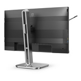 Philips 24B2G5301 23.8" monitor Zilver/zwart, VGA, HDMI, DisplayPort, USB-C, LAN, Audio, 100 Hz