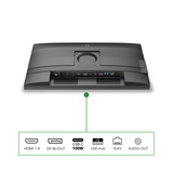 Philips 24B2G5301 23.8" monitor Zilver/zwart, VGA, HDMI, DisplayPort, USB-C, LAN, Audio, 100 Hz