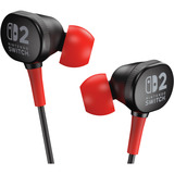PowerA Bedrade oordopjes voor Nintendo Switch 2 in-ear  Zwart/rood, Nintendo Switch 2, Nintendo Switch, Nintendo Switch - OLED Model, Nintendo Switch Lite