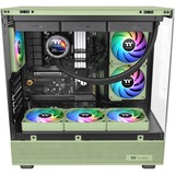 Thermaltake CT120 EX Reverse ARGB Sync PC Cooling Fan - Matcha Green (3-Fan Pack) case fans Lichtgroen, 3 stuks, 120 x 120 x 25 mm, PWM