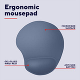 Trust BigFoot Muismat Lichtblauw