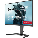 iiyama G-Master Red Eagle GB3272QSU-B1 31.5" gaming monitor Zwart (mat), 180 Hz, HDMI, DisplayPort, USB, Audio
