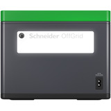 APC Schneider OffGrid draagbare Power Station 730 powerstation Zwart/groen, PPS730-GR, Lithium-ion batterij 738Wh, 2x 230V 700W, 3x USB-A QC, 2x USB-C PD