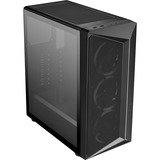 Cooler Master CMP 510 ARGB midi tower behuizing Zwart | 2x USB-A | RGB | Tempered Glass