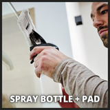 EINHELL Accu raamreiniger BRILLIANTO Rood, Accu en lader niet inbegrepen