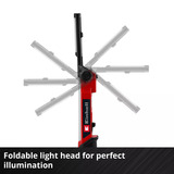 EINHELL TE-CL 18/1000 S Li - Solo Accu Werklamp Rood/zwart, Accu en oplader niet inbegrepen