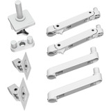Ergotron LX Pro Dual Side-by-Side Arm monitorarm Wit