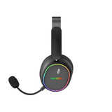 Hator Phoenix 2 Wireless over-ear gaming headset Zwart, RGB, 2.4GHz / Bluetooth 5.4 / USB-C