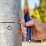 KNIPEX Stiftschakelkastsleutel 00 11 07 dopsleutel Blauw/rood, Lengte 145 mm