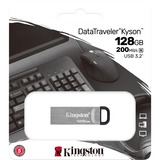 Kingston DataTraveler Kyson 128 GB usb-stick Zilver, DTKN/128GB