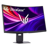 LG UltraGear 37G800A-B 37" 4K UHD curved gaming monitor Zwart, 2x HDMI, DisplayPort, USB-A, USB-C, 165Hz