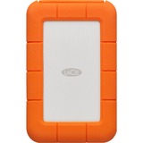 LaCie Rugged SECURE 2 TB externe harde schijf Wit/oranje, STFR2000403, USB-C