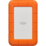 LaCie Rugged SECURE 2 TB externe harde schijf Wit/oranje, STFR2000403, USB-C