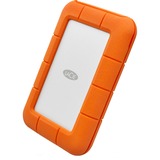 LaCie Rugged SECURE 2 TB externe harde schijf Wit/oranje, STFR2000403, USB-C