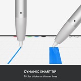 Logitech Crayon stylus Grijs, USB-C