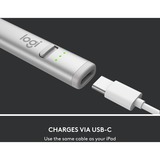 Logitech Crayon stylus Grijs, USB-C