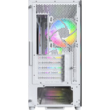 Montech X5M midi tower behuizing Wit | 2x USB-A | 1x USB-C | RGB | Tempered Glass