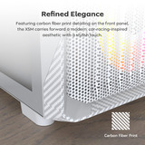 Montech X5M midi tower behuizing Wit | 2x USB-A | 1x USB-C | RGB | Tempered Glass