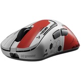 Pulsar [Quiccs Edition] Xlite v4 Gaming Mouse Wit/rood, 32,000 DPI, 8000 Hz