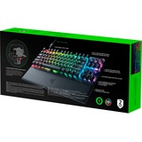 Razer Huntsman V3 Pro TKL, gaming toetsenbord Zwart, US lay-out, Razer Analog Optical, TKL, RGB leds, Doubleshot PBT