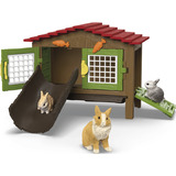 Schleich Farm World - Konijnenhok speelfiguur 42728