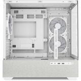 Sharkoon MK7 ARGB mini tower behuizing Wit | 2x USB-A | 1x USB-C | RGB | Tempered Glass