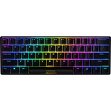 Sharkoon SKILLER SGK50 S4, gaming toetsenbord Zwart, US lay-out, Kailh Red, RGB leds, Hot-swappable, 60%