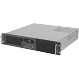 SilverStone RM23-502-MINI rack behuizing Grijs/zwart