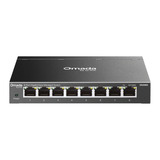TP-Link Omada ES208G 8-Poort Gigabit Easy Managed Switch Zwart