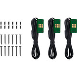 Thermaltake CT120 EX ARGB Sync PC Cooling Fan Racing Green (3-Fan Pack) case fans Groen, 3 stuks, 120 x 120 x 25 mm, PWM