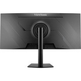 ViewSonic VA3820C UWQHD+ 21:9 Curved Monitor met USB-C Hub 38" UltraWide  Zwart, 2x HDMI, 1x DisplayPort, USB-C, USB-B 